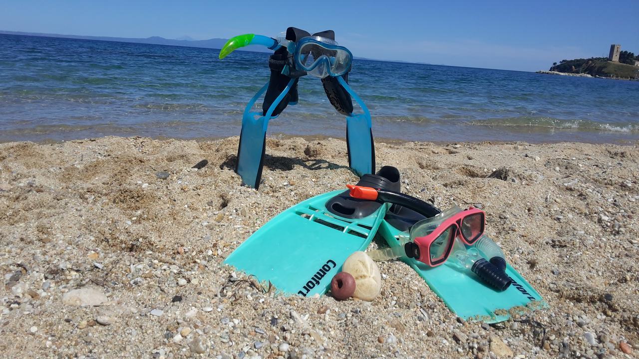 Kiwi Kastle Aparthotel Néa Fókaia Εξωτερικό φωτογραφία